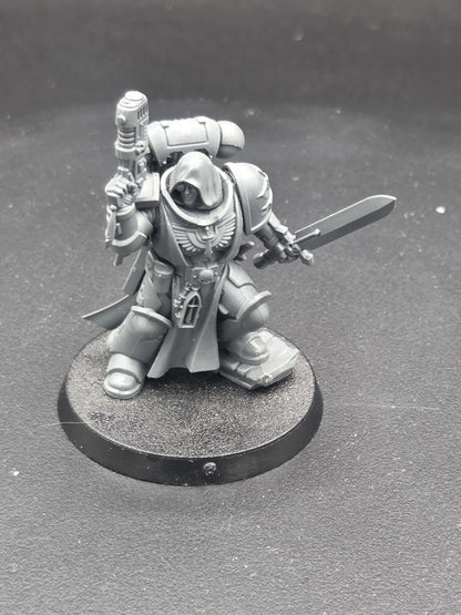 Dark Angels Primaris Lieutenant Zakariah Warhammer 40k Space Marines built  RARE0
