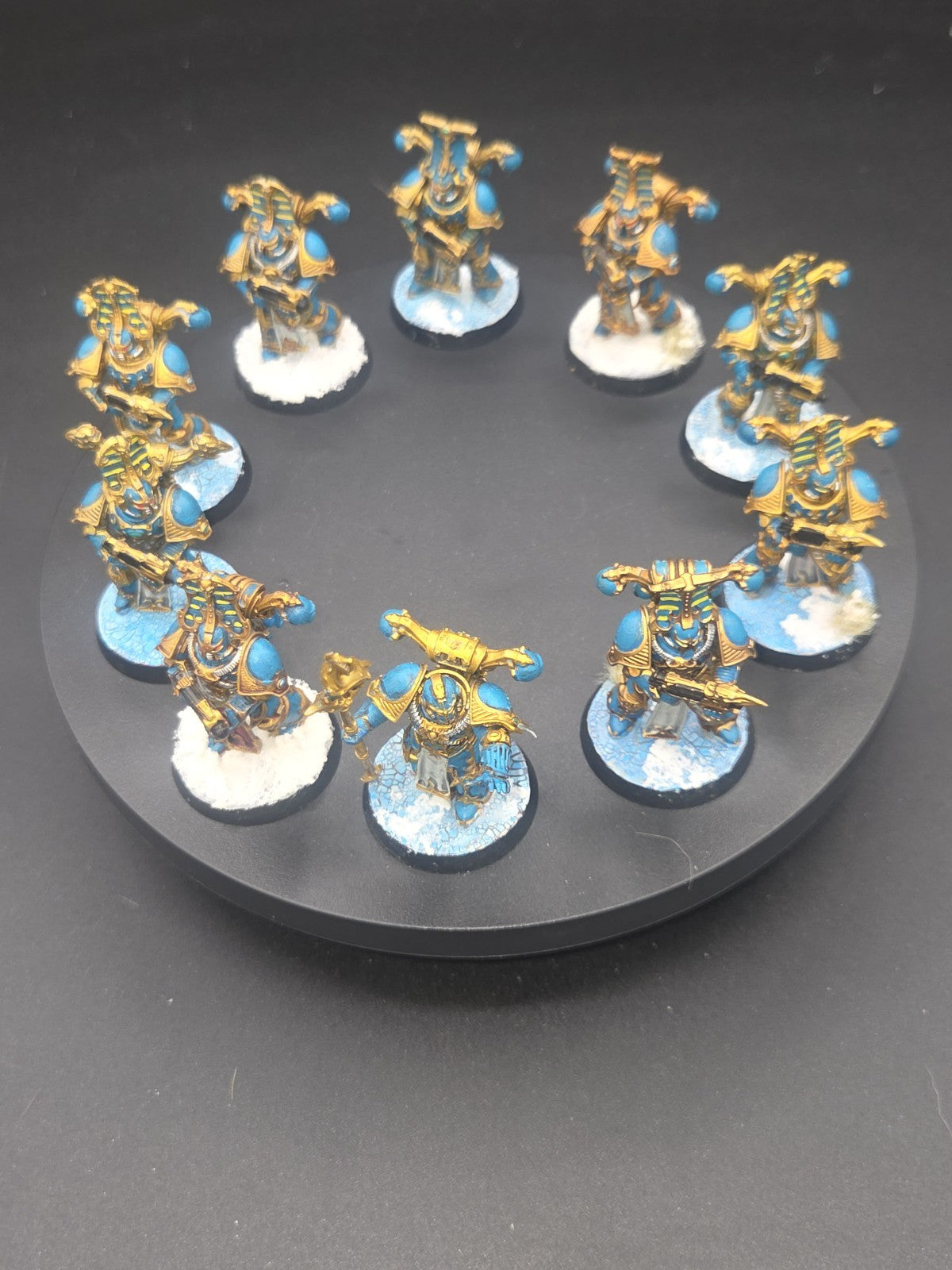 Thousand Sons  10x Rubric Marines - Well Painted & based 0