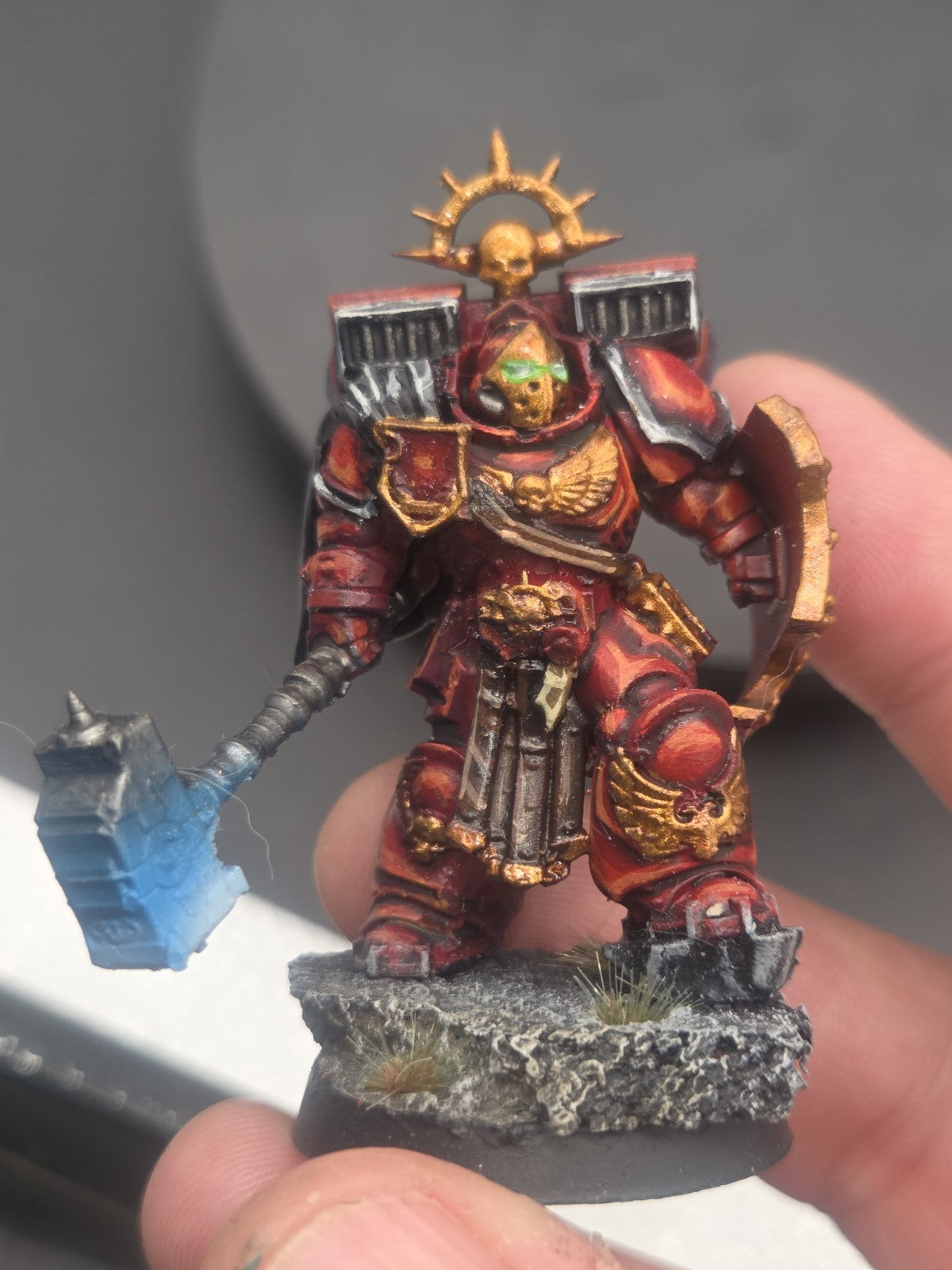BA Captain Tabletop ready. Custom piece.0