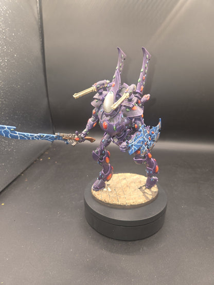 Warhammer 40K Aeldari Eldar Wraithknight Assembled Well Painted0