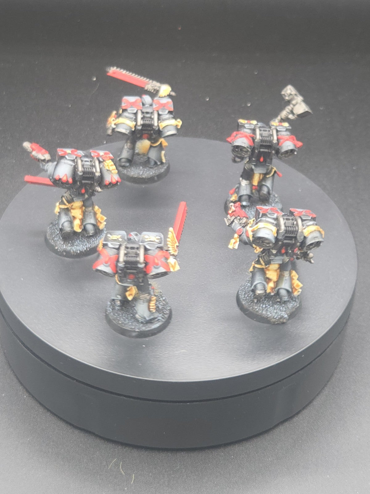 BLOOD ANGELS 5 Death Company With Jump Pack #16 Well PAINTED Warhammer 40K2