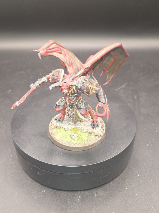 warhammer 40k Black Legion  Demon Prince Tabletop Ready Painted & Based0