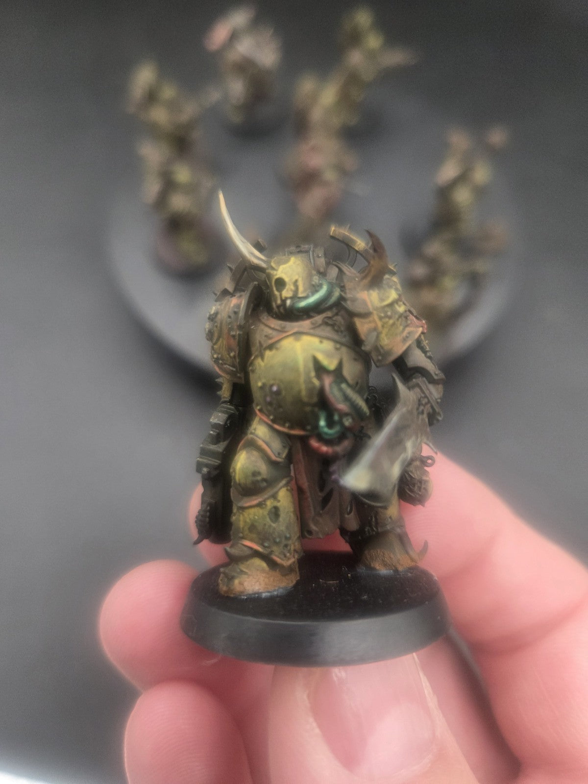 Deathguard Plague Marines x10 - Well Painted #6850 Tabletop Ready 0