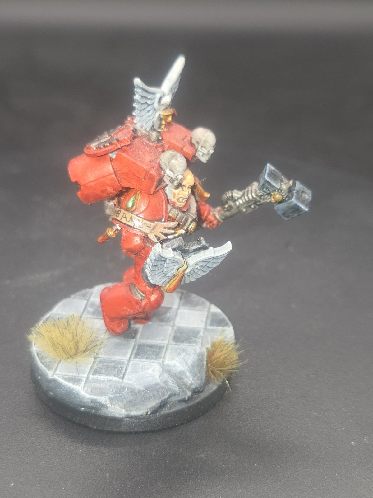 Warhammer 40k Blood Angels Space Marine Snash Captain kitbash3