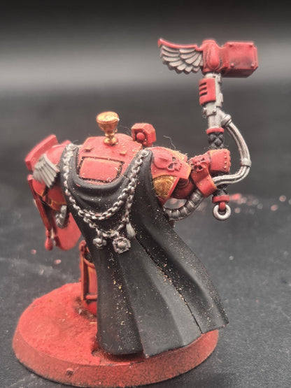 Blood Angels Captain Karlaen OOP RARE Space Marines Warhammer 40K Tabletop Ready2