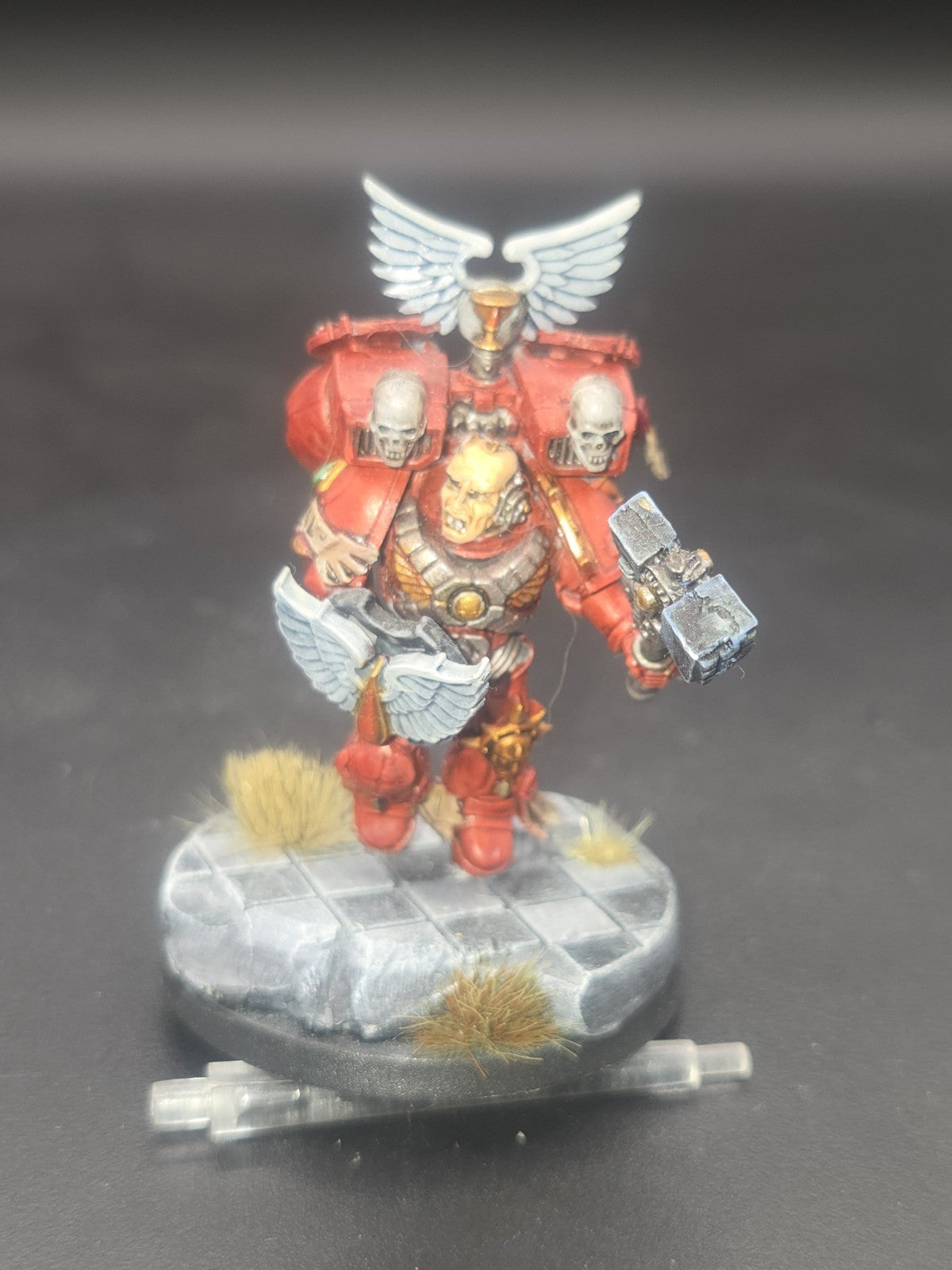 Warhammer 40k Blood Angels Space Marine Snash Captain kitbash0