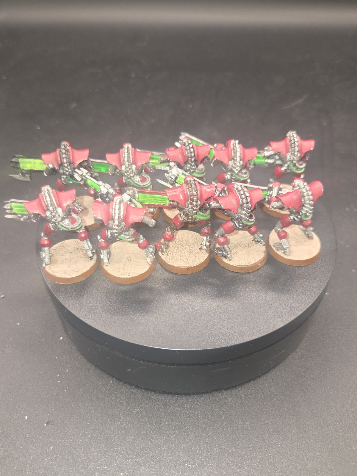 Warhammer 40k: Necron - Immortals x10 Metal Tabletop ready Painted see descripti2