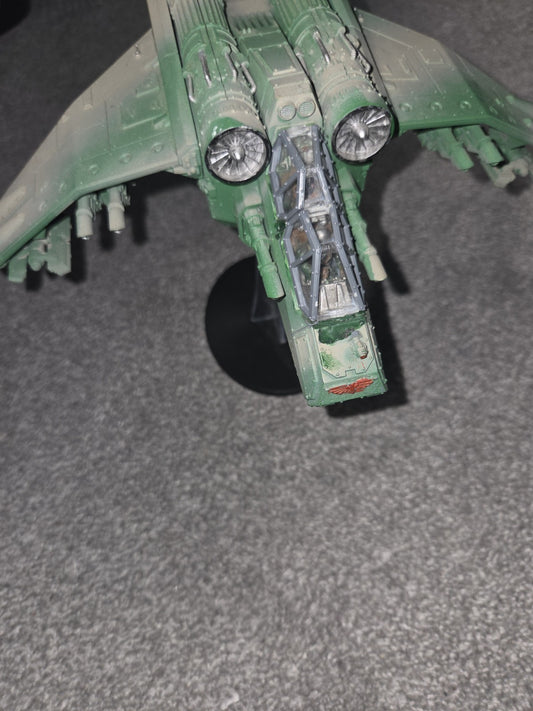 ASTRA MILITARUM Valkyrie WELL PAINTED Warhammer 40K stand included0