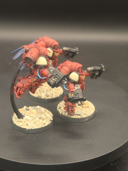 warhammer 40k space marines blood angels Inceptors x3 Tabletop ready painted3