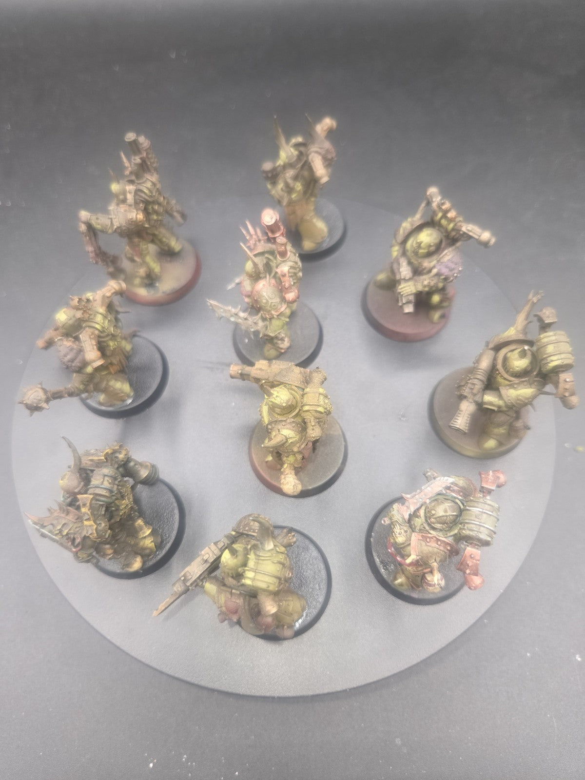 Deathguard Plague Marines x10 - Well Painted #6850 Tabletop Ready 4