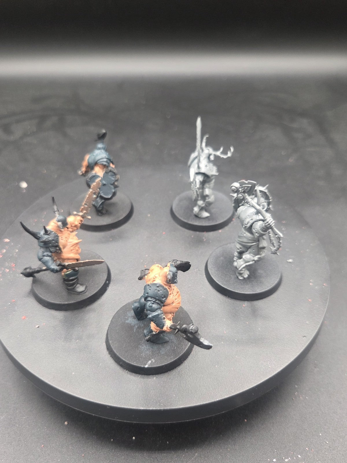 Warhammer Age of Sigmar: Maggotkin of Nurgle Putrid Blightkings Some paint3