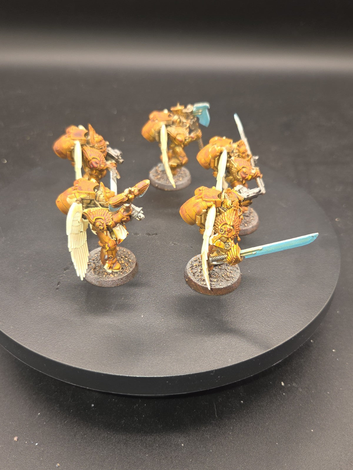 BLOOD ANGELS  Sanguinary Guard x5 Tabletop Ready Painted 3