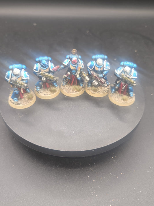Space Marines  Ultramarines Sternguard Veterans Leviathan Well Painted #53660