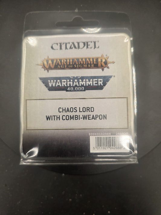Games Workshop 40k Chaos Space Marines Lord with Combi Weapon Metal NiB Sealed0