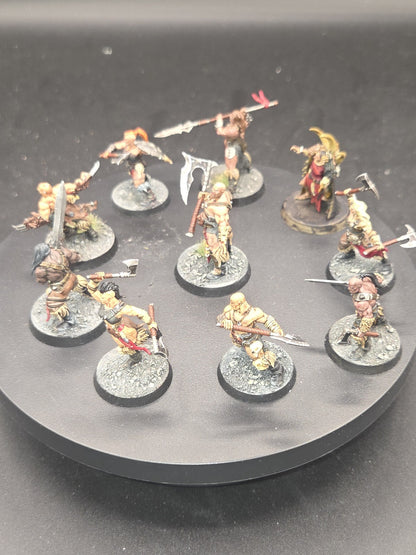10x Darkoath Savagers Well painted - Slaves to Darkness - Age of Sigmar2