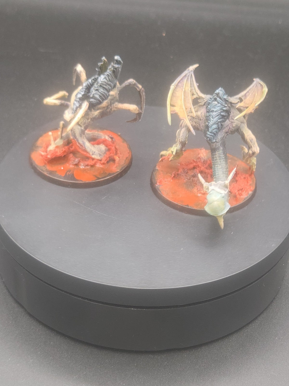Warhammer 40k Chaos Spawn x2 , Table Ready. Creepy looking2