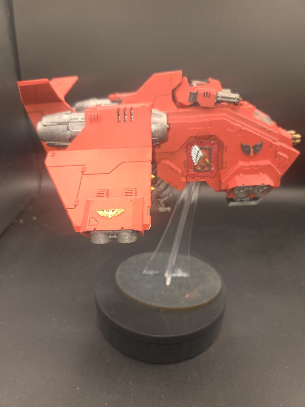 40K Blood Angels Stormraven Gunship x1 Well Painted  Forgeworld BA doors2
