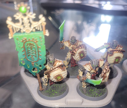 Warhammer AOS well painted and based Ossiarch Bonereapers Mortek Guard SK31522